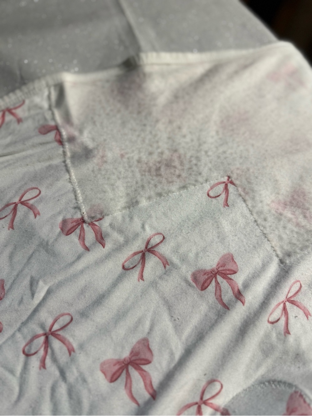 Kyte BABY Sleep Sack swaddle with Pink Bow Print - Picture 5 of 10